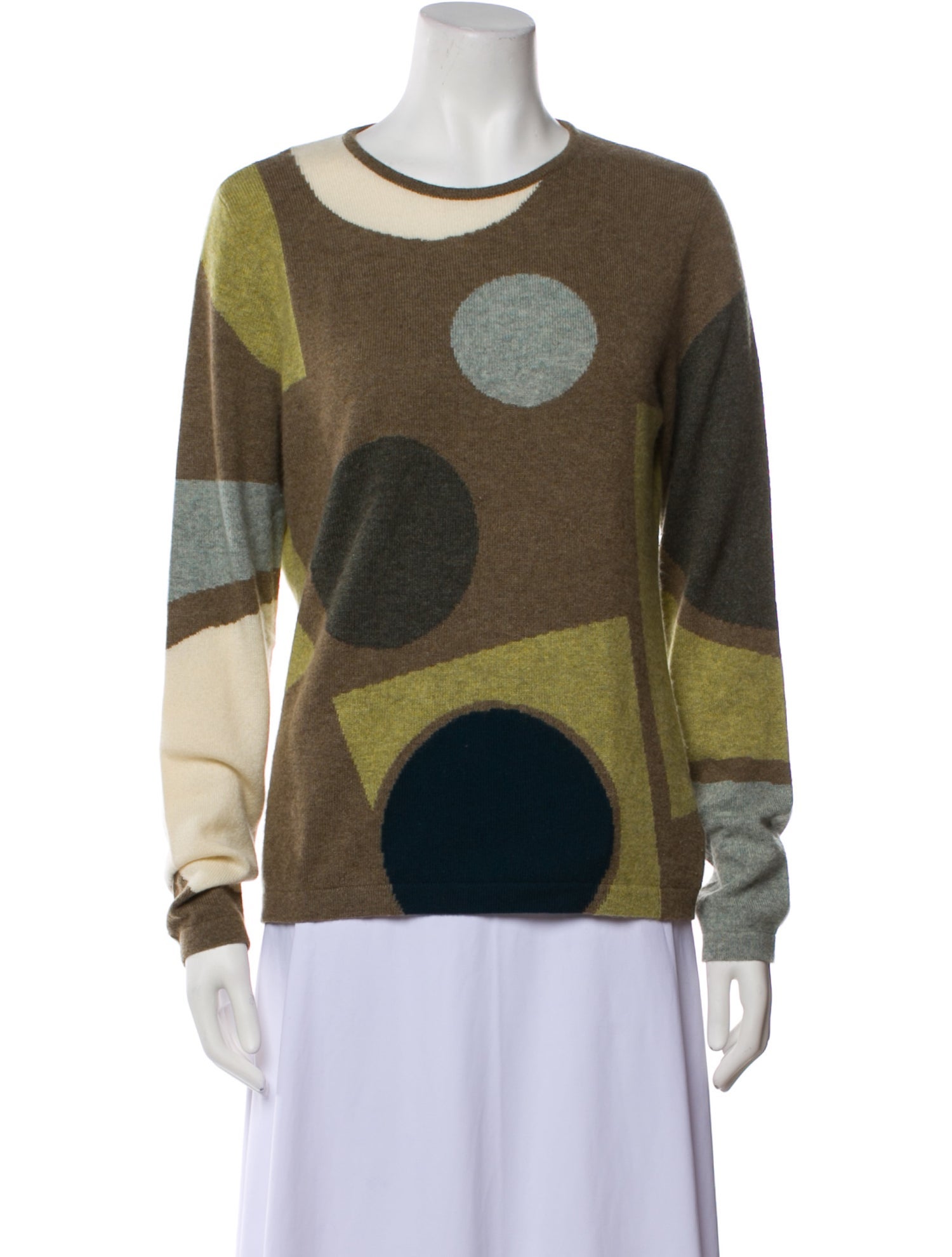 Loro Piana Cashmere Printed Sweater