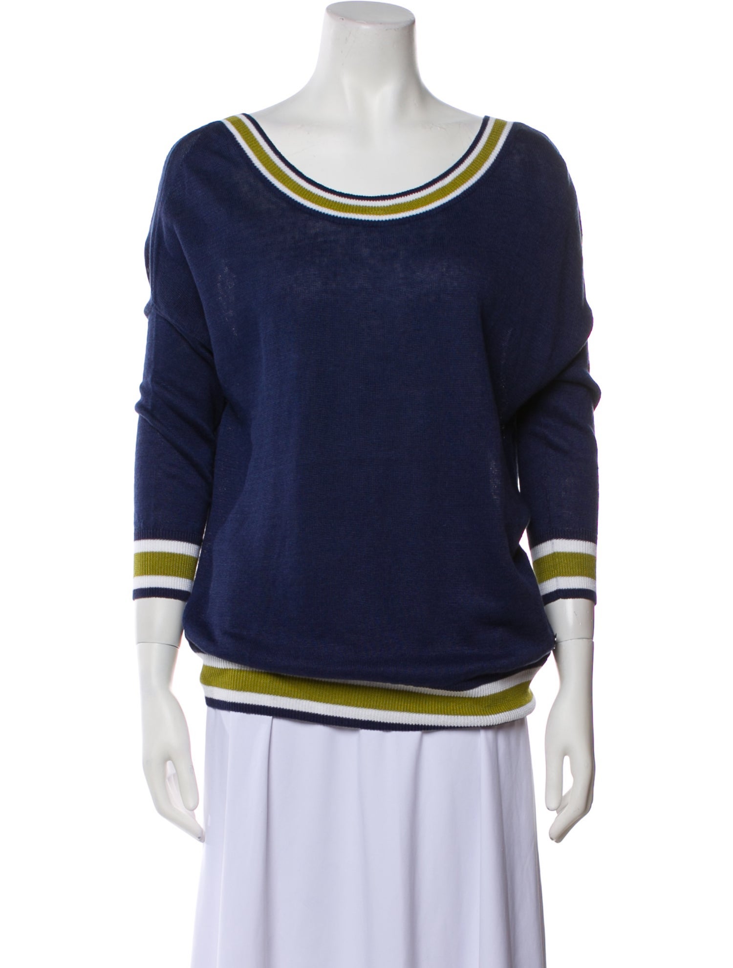 Loro Piana Linen Striped Sweater w/ Tags