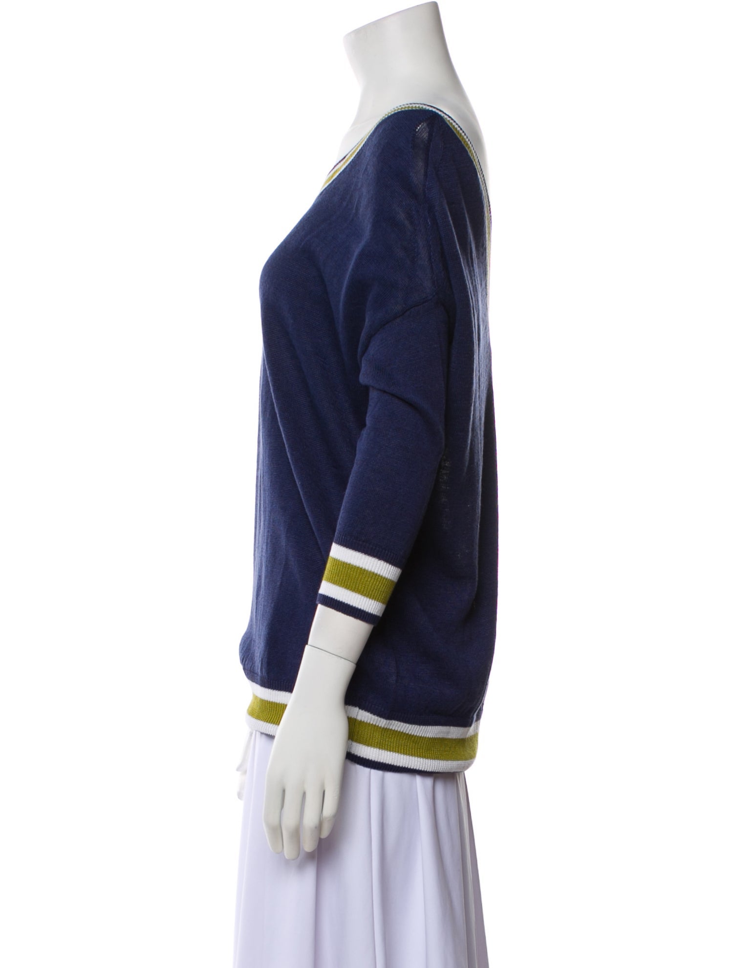 Loro Piana Linen Striped Sweater w/ Tags