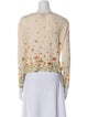 Loro Piana Cashmere Floral Print Sweater