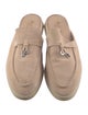 Loro Piana Summer Charm Walk Suede Mules