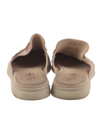 Loro Piana Summer Charm Walk Suede Mules