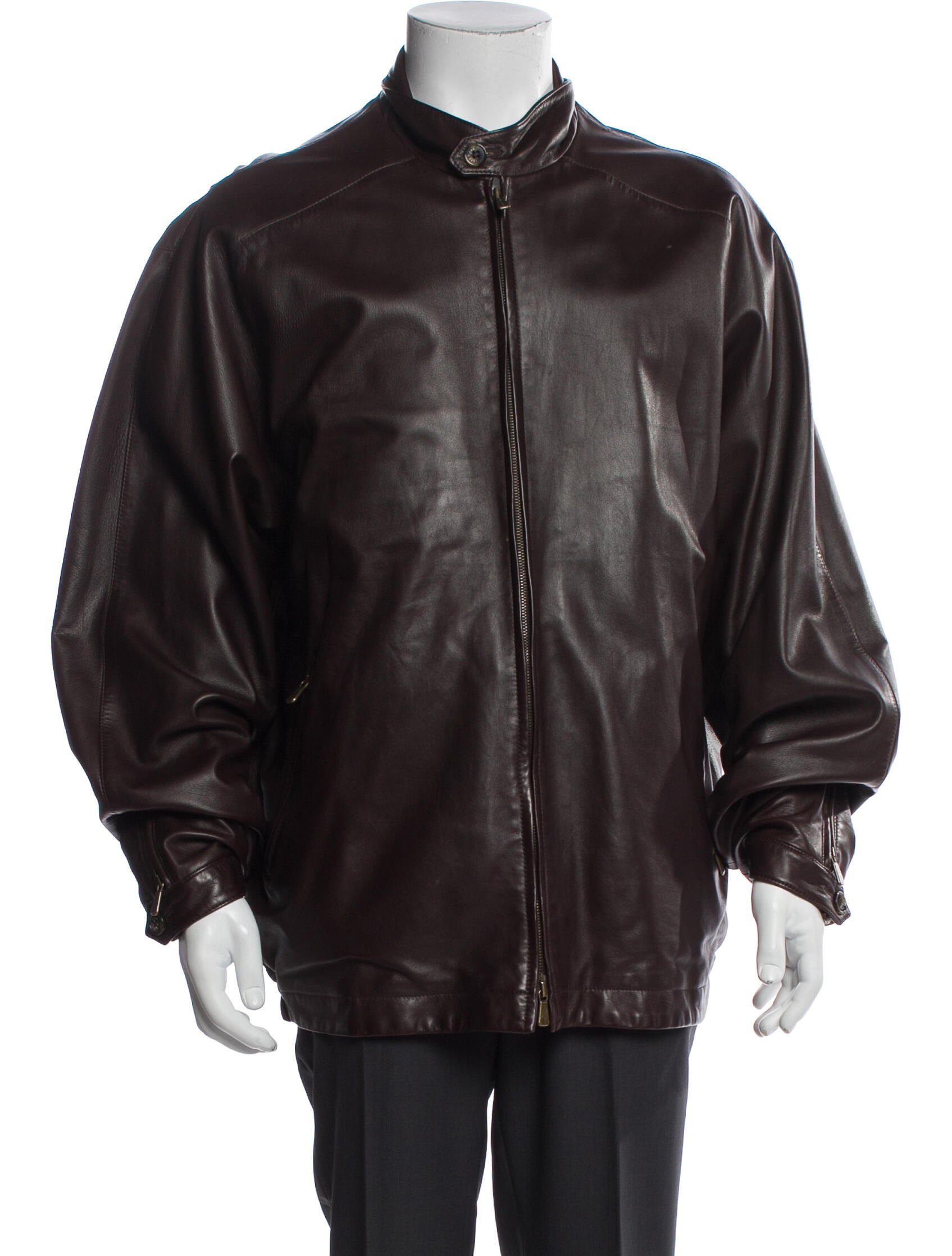 Loro Piana Goat Leather Moto Jacket