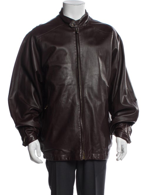Loro Piana Goat Leather Moto Jacket
