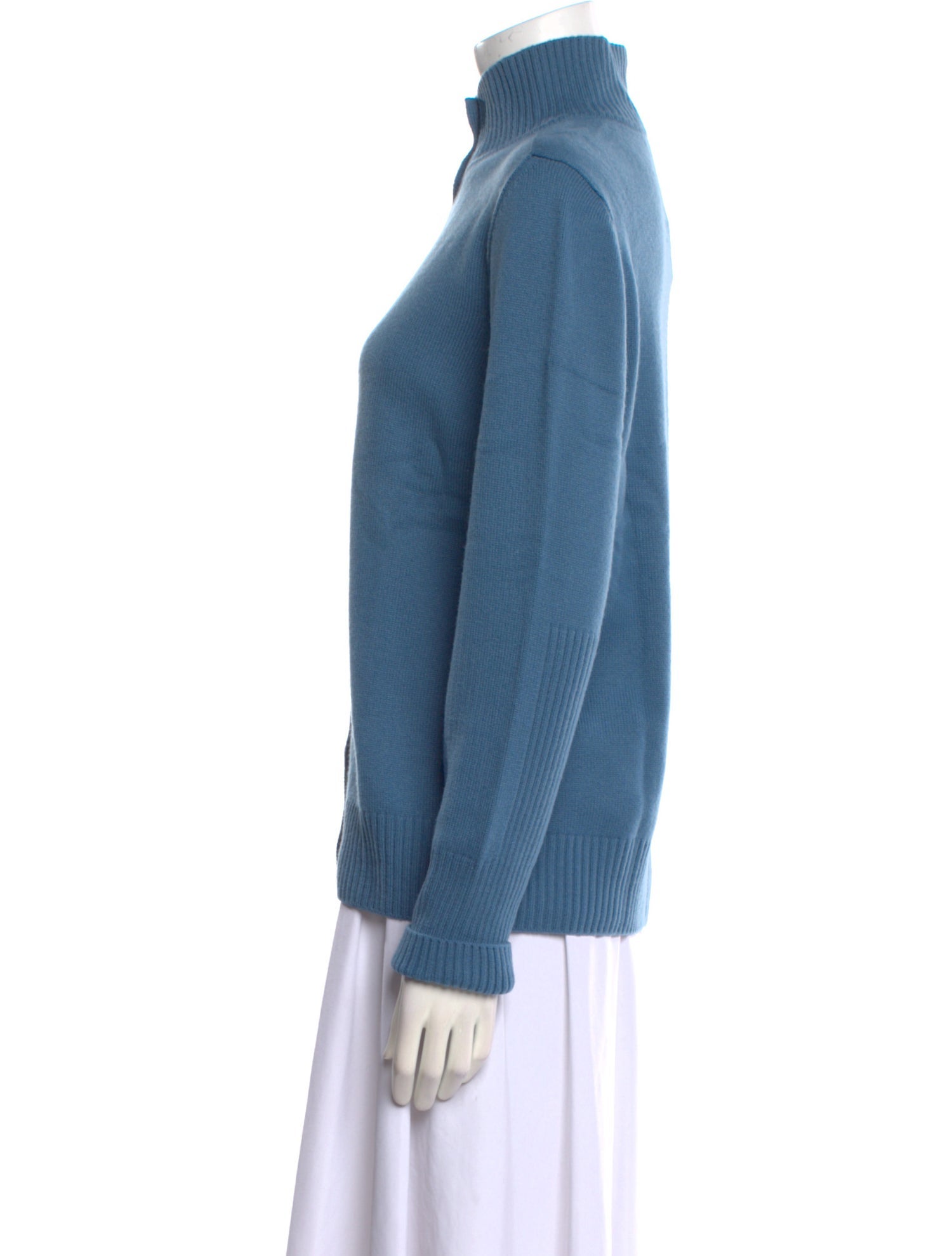 Loro Piana Baby Cashmere Mock Neck Sweater