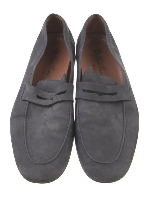 Loro Piana Flex and Walk Nubuck Loafers