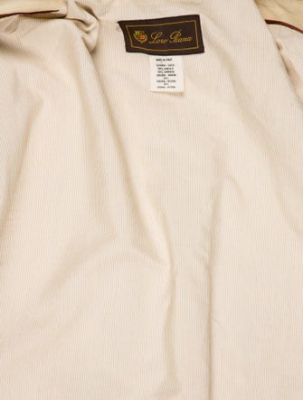Loro Piana Leather Coat