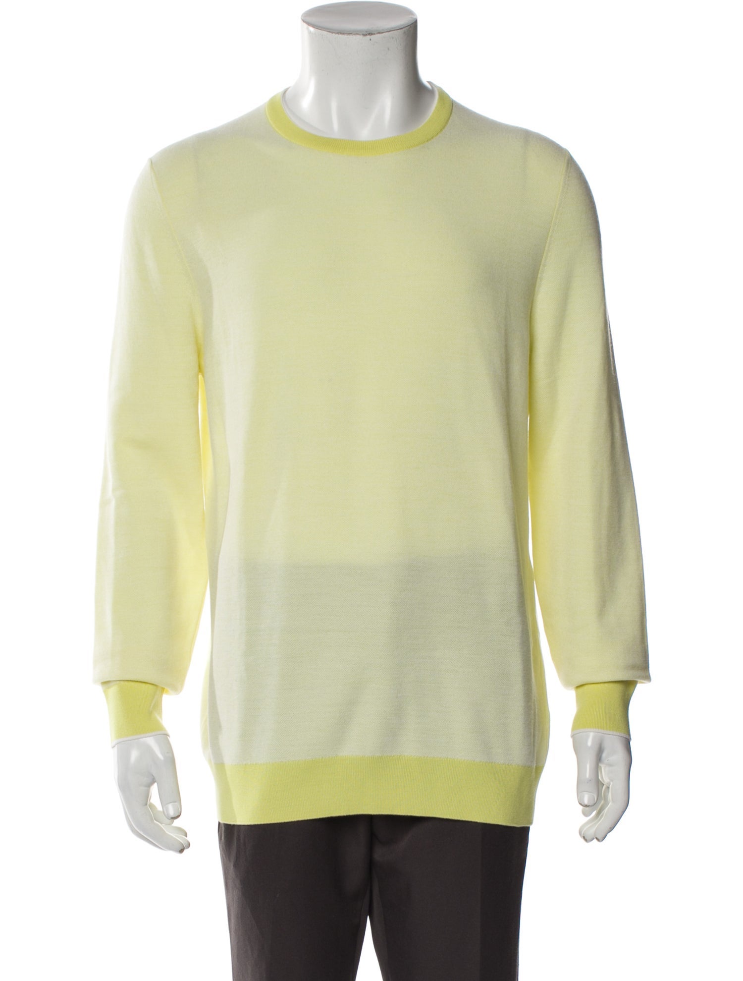 Loro Piana Virgin Wool Crew Neck Pullover