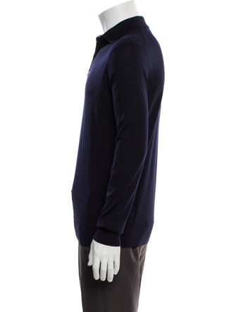 Loro Piana Virgin Wool Collar Polo Shirt