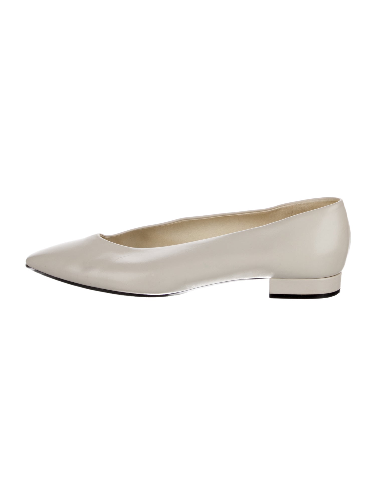 Loro Piana Rebecca Leather Ballet Flats