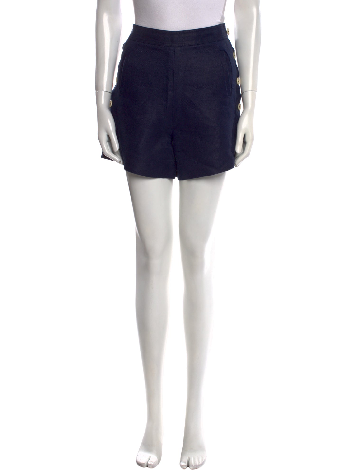 Loro Piana Linen Mini Shorts