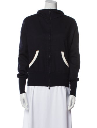 Loro Piana Mock Neck Long Sleeve Sweatshirt