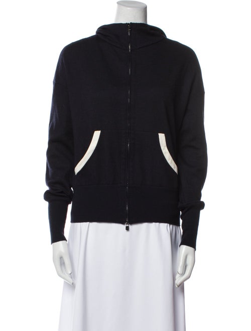 Loro Piana Mock Neck Long Sleeve Sweatshirt