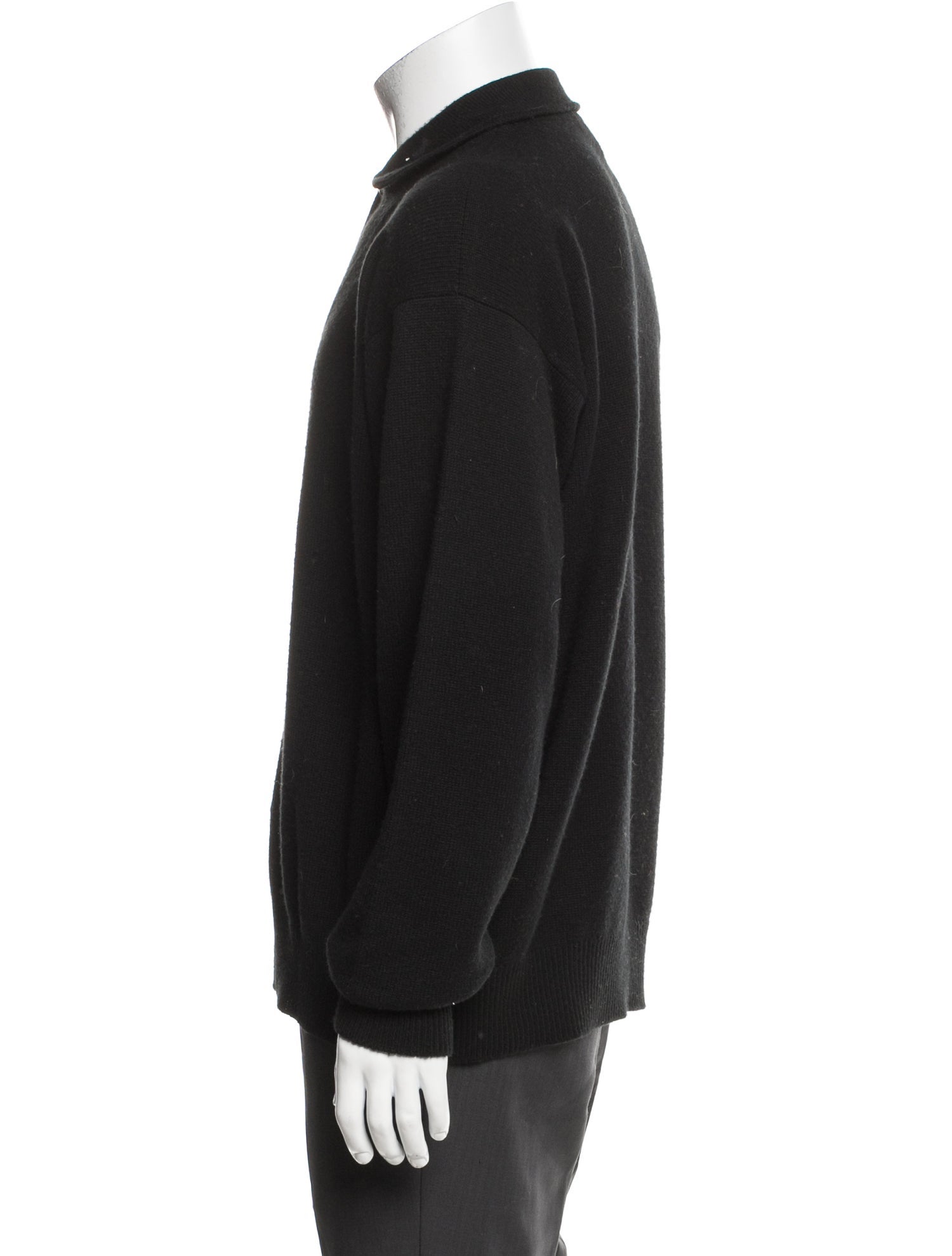 Loro Piana Cashmere Collar Polo Shirt