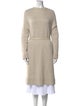 Loro Piana Cashmere Midi Length Dress