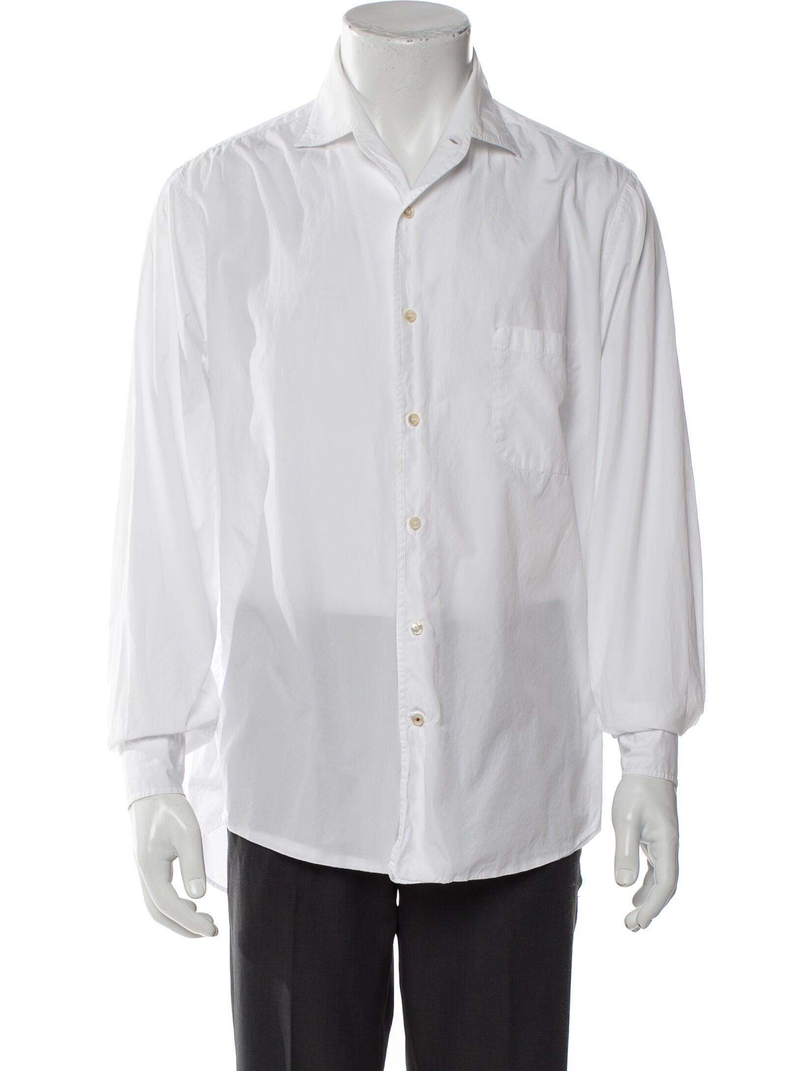Loro Piana Long Sleeve Dress Shirt