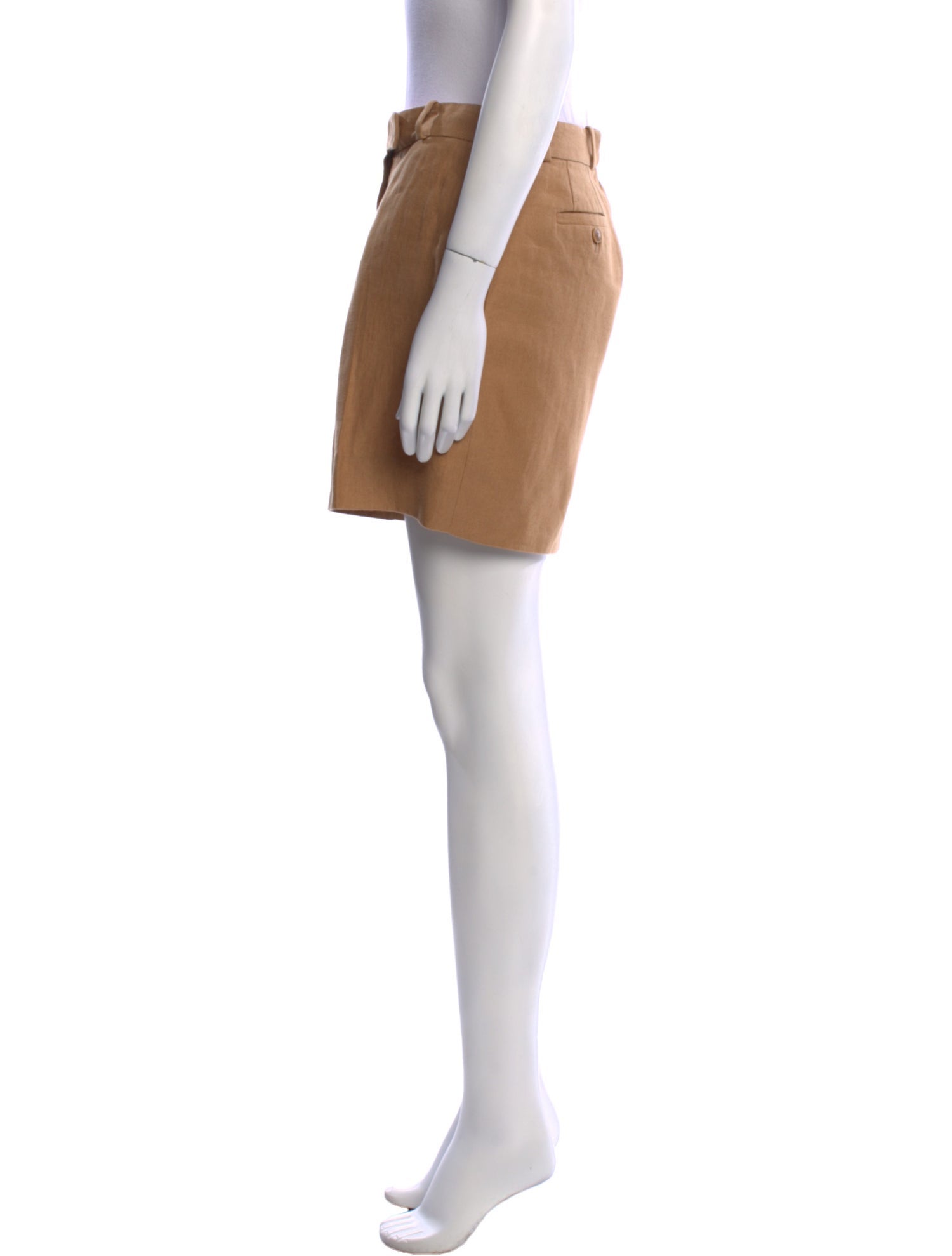 Loro Piana Linen Mini Shorts