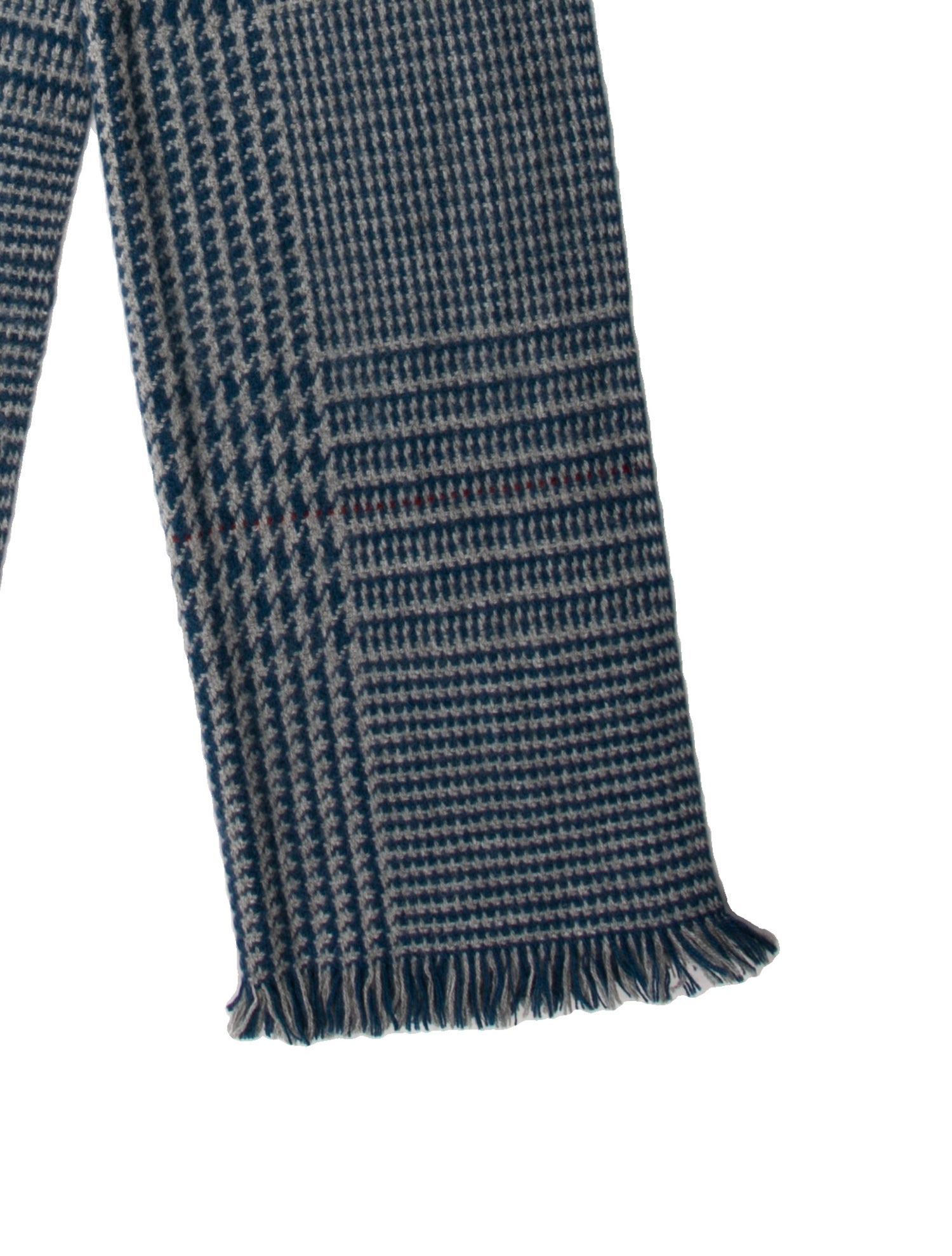 Loro Piana Baby Cashmere Houndstooth Print Scarf