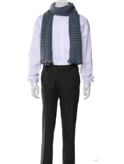 Loro Piana Baby Cashmere Houndstooth Print Scarf