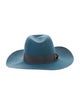 Loro Piana suede fedora hat