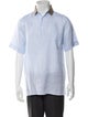 Loro Piana Linen Short Sleeve Dress Shirt