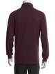 Loro Piana Mock Neck Long Sleeve Polo Sweater