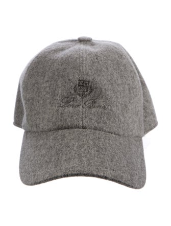 Loro Piana Loro Piana Cashmere Embroidered Baseball Cap
