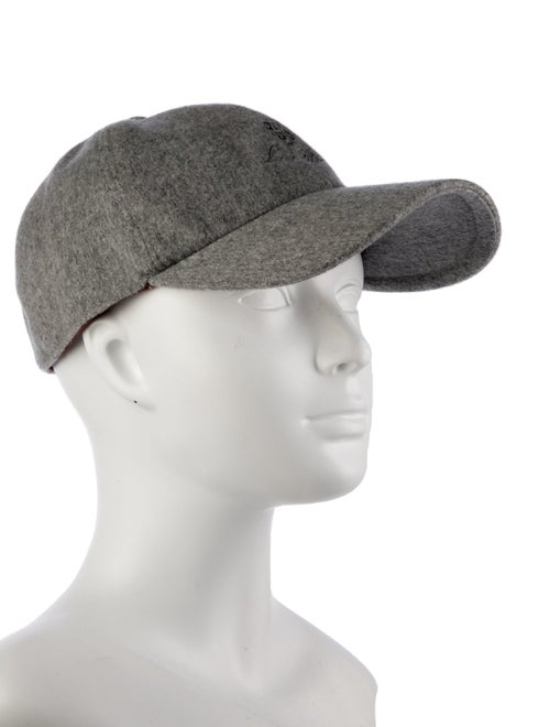 Loro Piana Loro Piana Cashmere Embroidered Baseball Cap