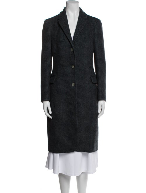 Loro Piana Cashmere Tweed Pattern Coat