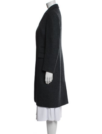 Loro Piana Cashmere Tweed Pattern Coat