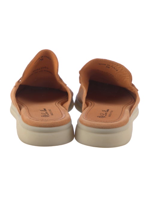 Loro Piana Babouche Charms Walk Suede Mules