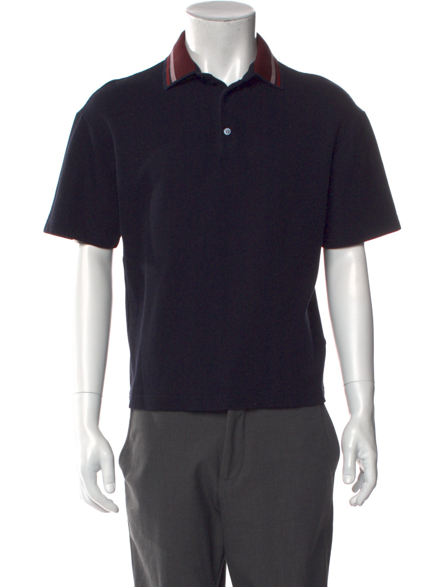 Loro Piana Collar Short Sleeve Polo Shirt