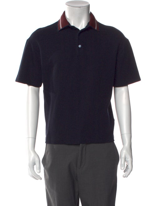 Loro Piana Collar Short Sleeve Polo Shirt