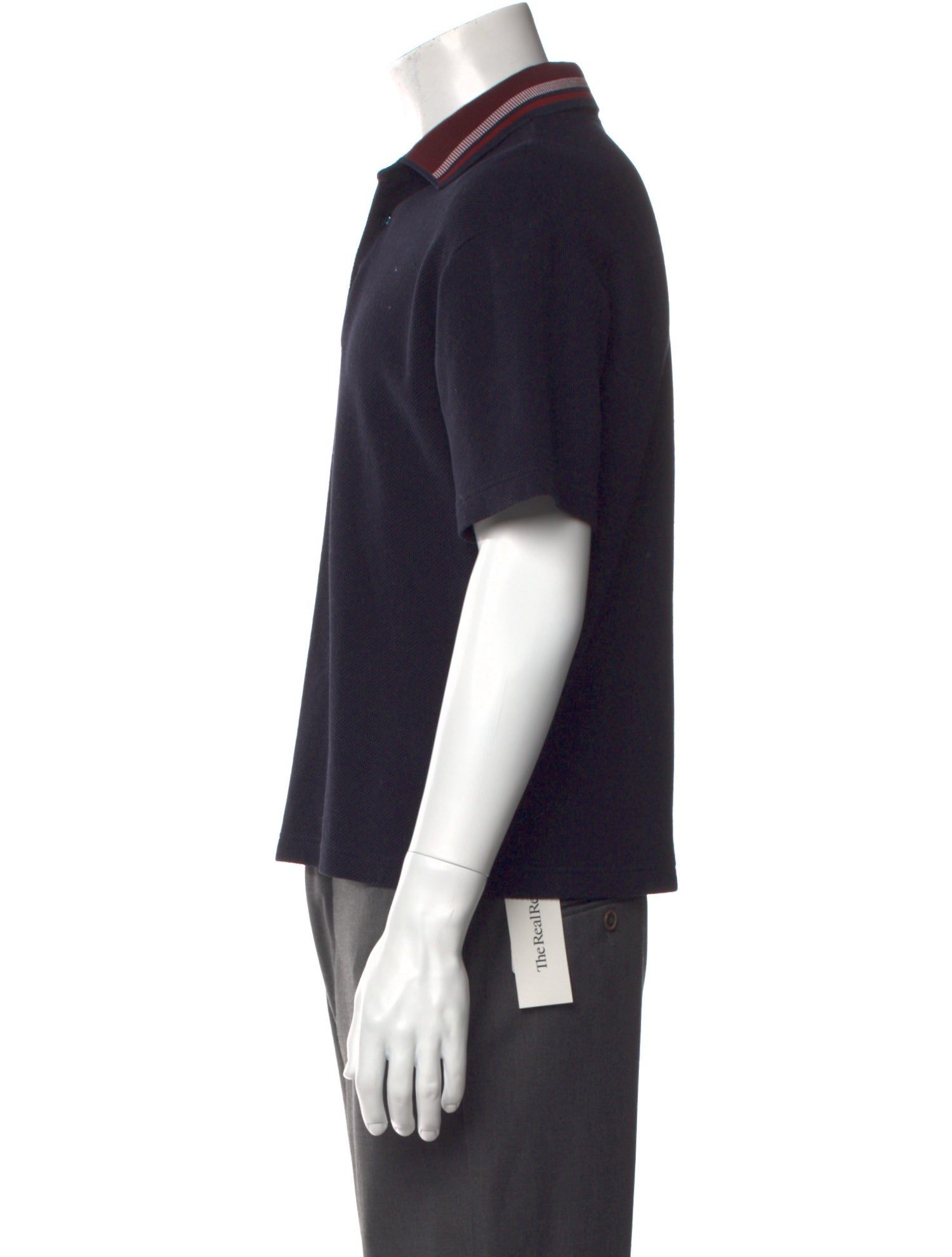 Loro Piana Collar Short Sleeve Polo Shirt