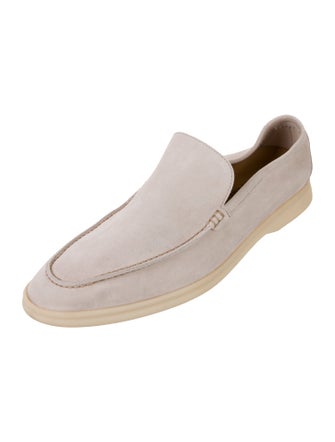 Loro Piana Summer Walk Suede Loafers