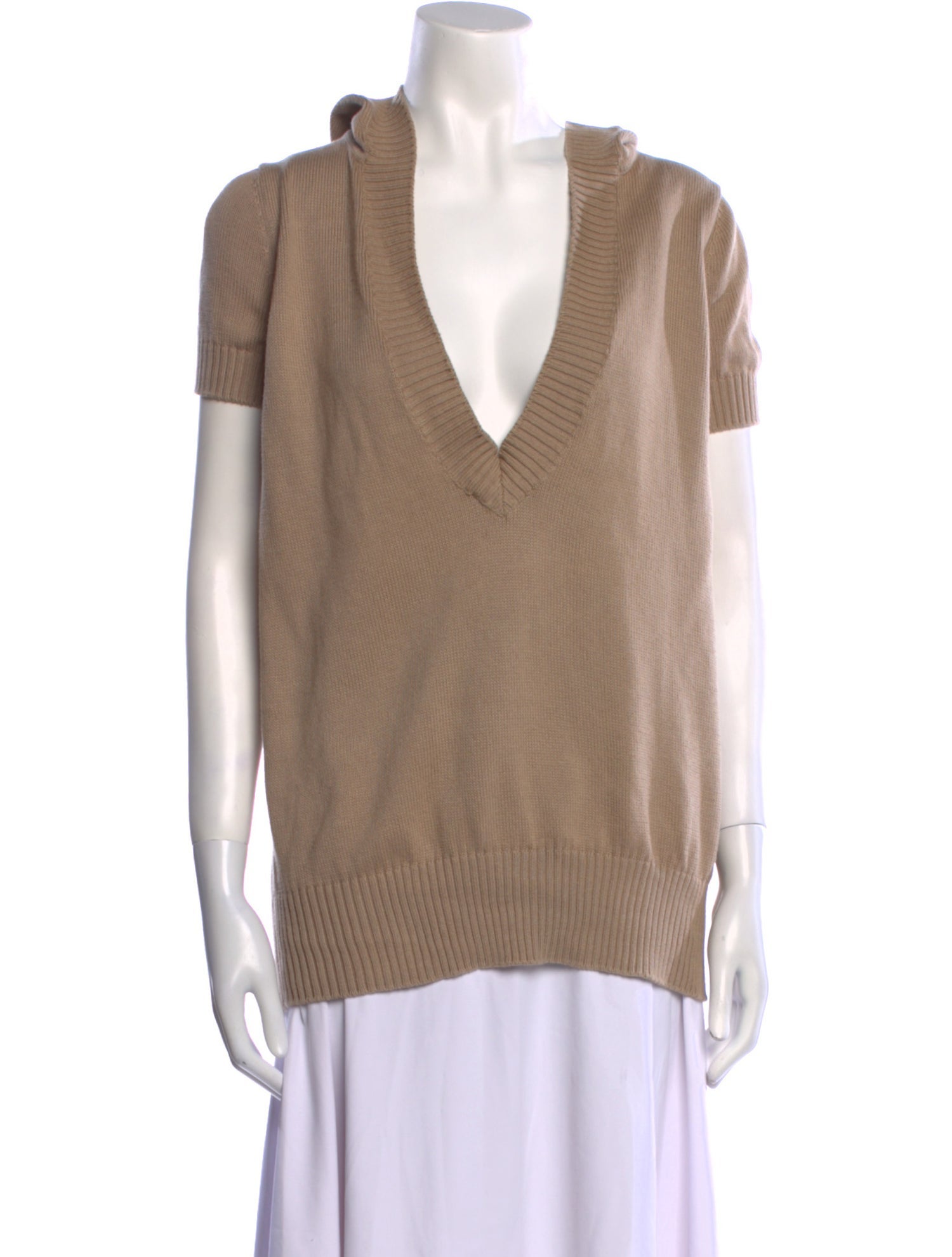 Loro Piana Plunge Neckline Sweater