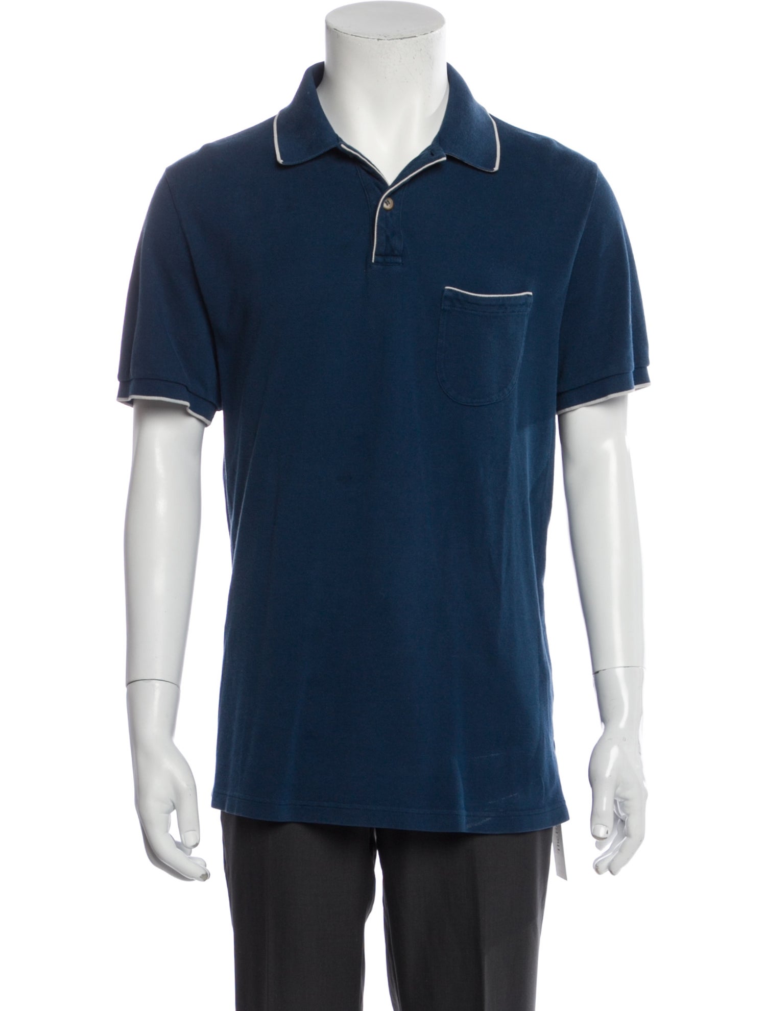 Loro Piana Polo Regatta Crew Neck Polo Shirt