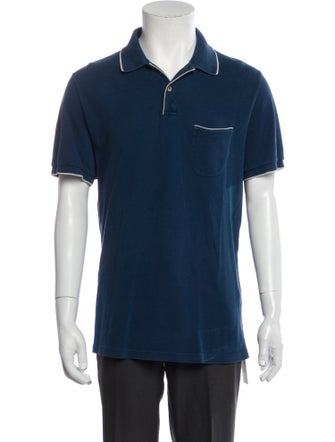 Loro Piana Polo Regatta Crew Neck Polo Shirt