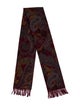 Loro Piana Cashmere Paisley Print Scarf