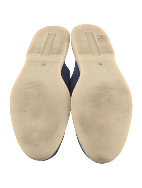 Loro Piana Babouche Charms Walk Suede Mules