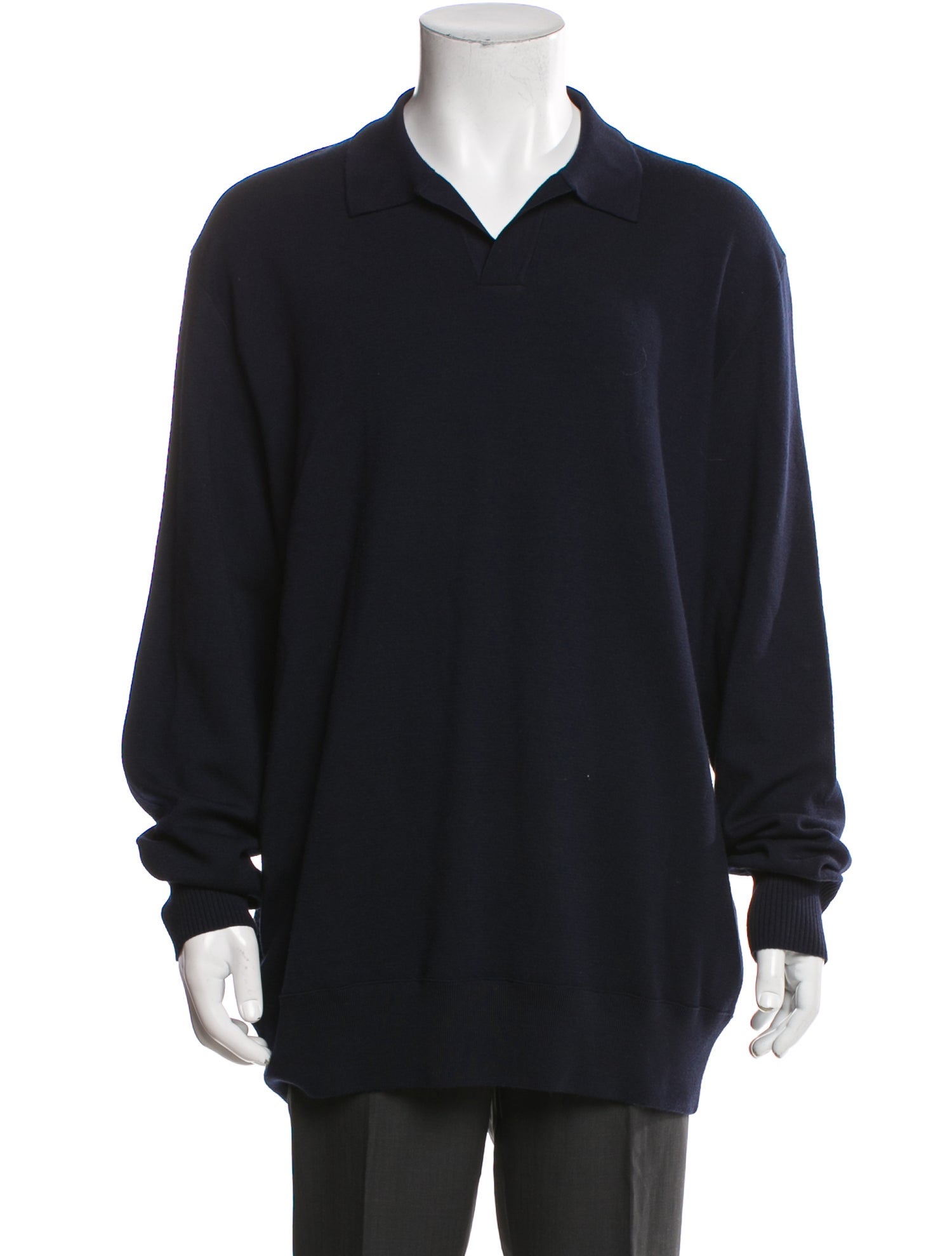 Loro Piana Wish® Virgin Wool Polo Sweater