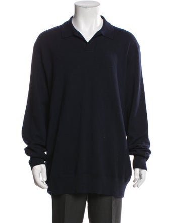 Loro Piana Wish® Virgin Wool Polo Sweater