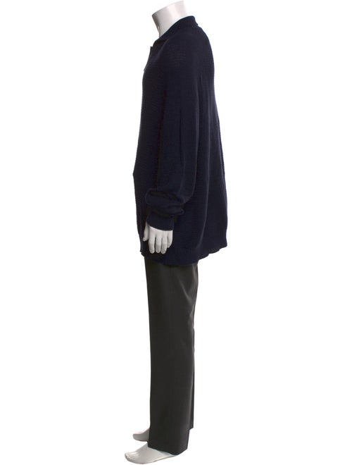 Loro Piana Silk V-Neck Polo Sweater