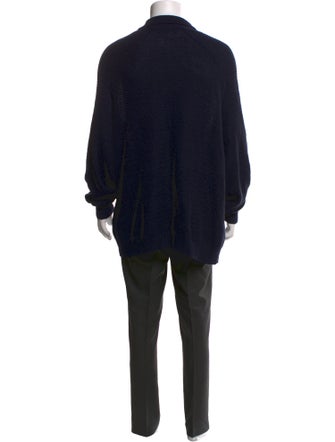 Loro Piana Silk V-Neck Polo Sweater