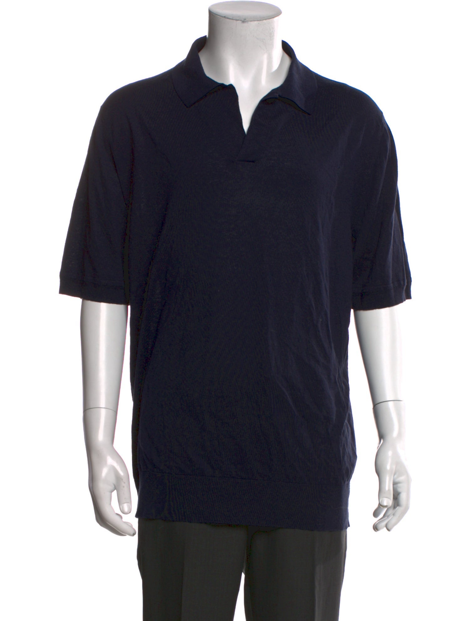 Loro Piana Ryome Silk Polo Shirt