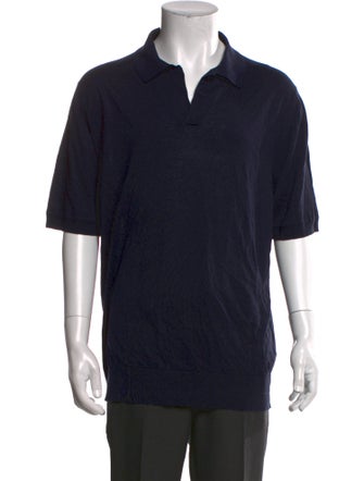 Loro Piana Ryome Silk Polo Shirt