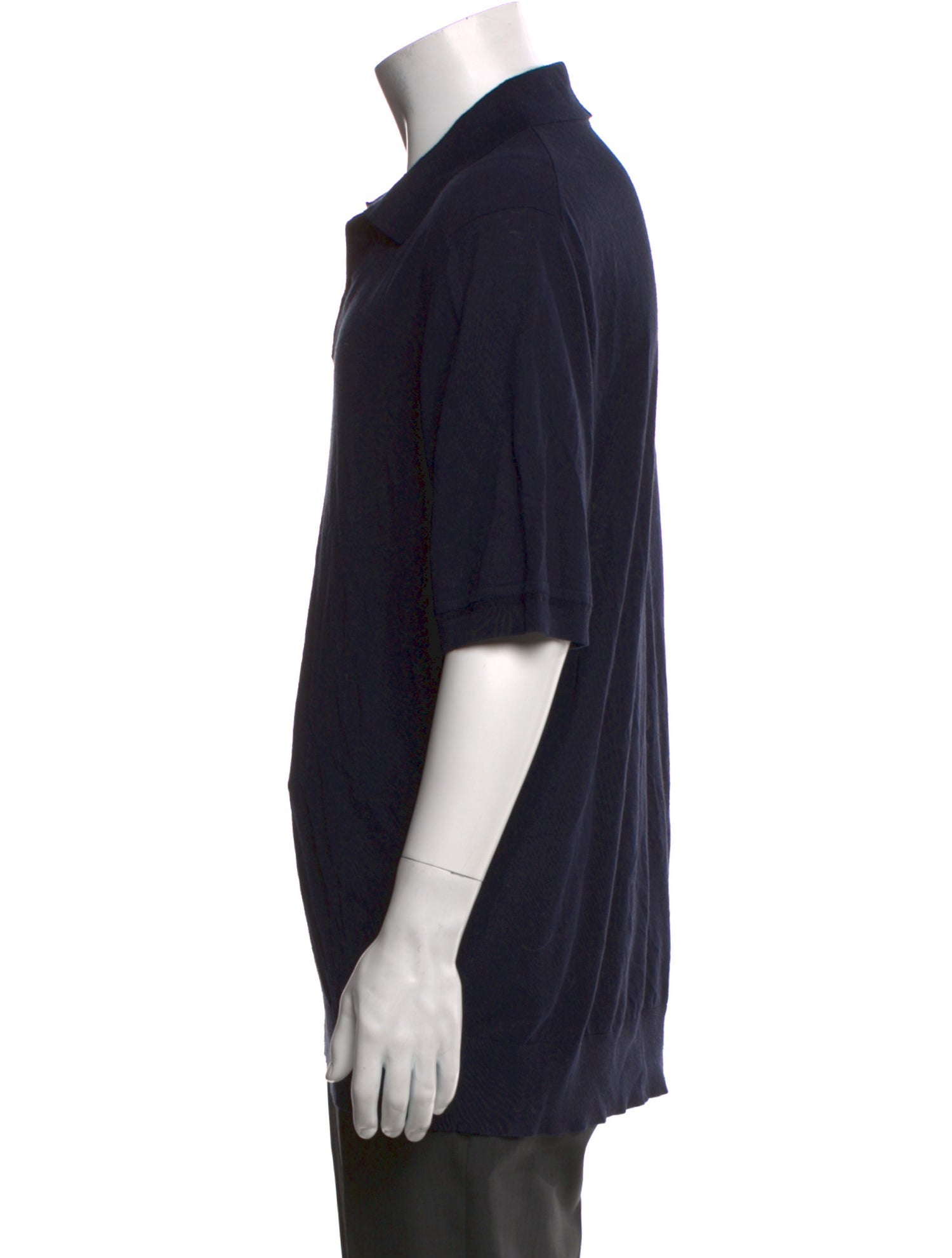 Loro Piana Ryome Silk Polo Shirt