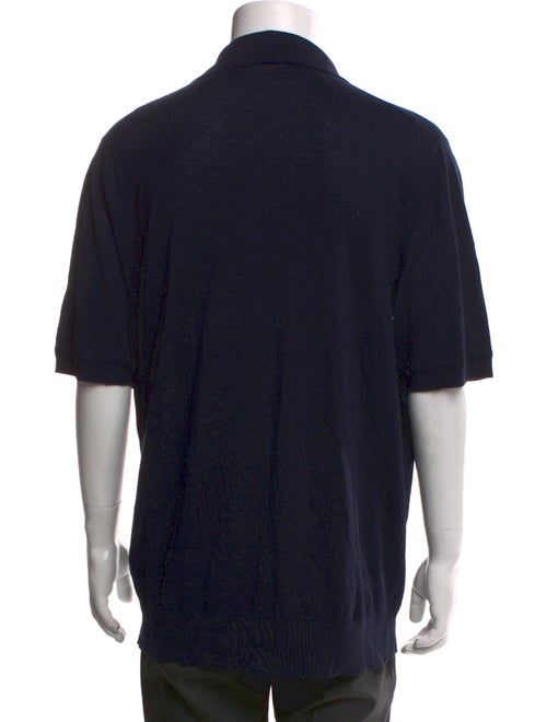 Loro Piana Ryome Silk Polo Shirt