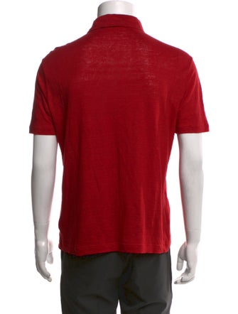 Loro Piana Linen Collar Polo Shirt
