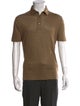 Loro Piana Linen Collar Polo Shirt